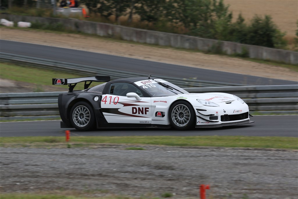 Christian Nilsen vandt søndagens første løb Special Saloon
(Foto: Motorsporten.dk)
